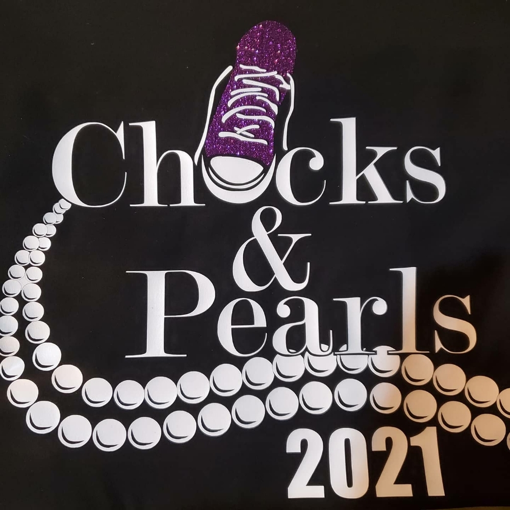 Chucks NPearls tees New